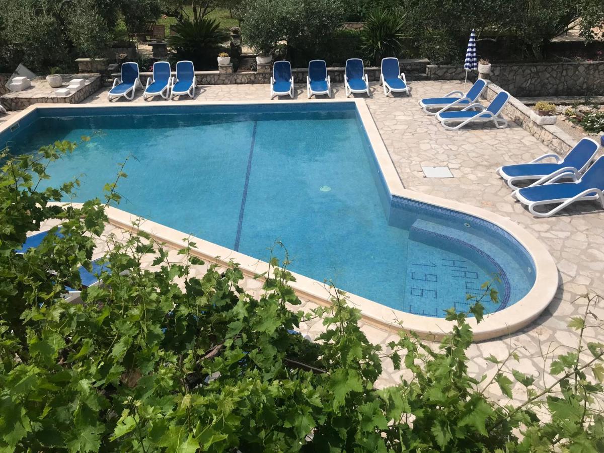 Spacious Bedroom For Two With Pool View - Pansion Hajduk Korčula Eksteriør billede